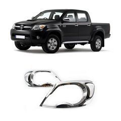 Toyota Hilux (Vigo) 2005-2011 Προστατευτικές Γρίλιες Μπροστά Φαναριών