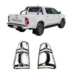 Toyota Hilux (Vigo) 2012-2015 Προστατευτικές Γρίλιες Πίσω Φαναριών