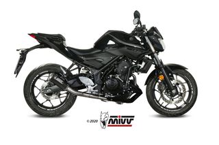 Mivv Εξάτμιση Ολόσωμη MK3 Carbon Yamaha MT 03 2015 - 2023 Racing Version Χωρίς Προδιαγραφές Θορύβου