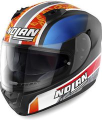 ΚΡΑΝΟΣ NOLAN N60-6 GEMINI REPLICA N-COM A.RINS FLAT BLACK (44)