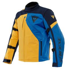 ΜΠΟΥΦΑΝ DAINESE RANCH TEX JACKET (Mineral-Yellow/Black-Iris/Light-Blue)