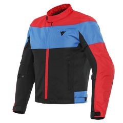 ΜΠΟΥΦΑΝ DAINESE ELETTRICA AIR TEX JACKET (Black/Lava-Red/Light-Blue)