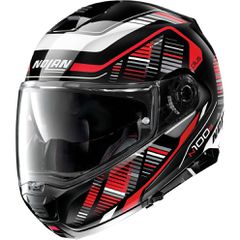 ΚΡΑΝΟΣ NOLAN N100-5 PLUS STARBOARD N-COM GLOSSY BLACK (45)
