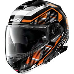 ΚΡΑΝΟΣ NOLAN N100-5 PLUS STARBOARD N-COM GLOSSY BLACK (47)