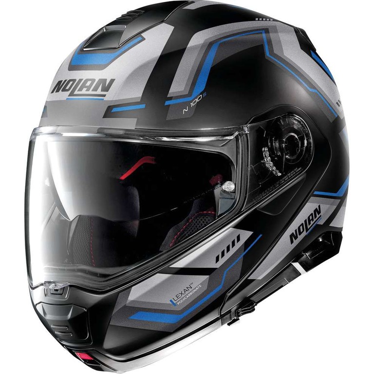 ΚΡΑΝΟΣ NOLAN N100-5 UPWIND N-COM FLAT BLACK (60)