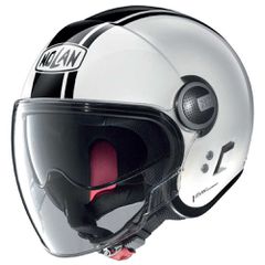 ΚΡΑΝΟΣ NOLAN N21 VISOR DOLCE VITA METAL WHITE (94)