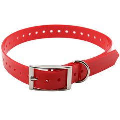 Περιλαίμιο κολάρο σκύλου NUMAXES 65cm 2.5 cm Κόκκινο