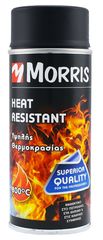 ΣΠΡΕΙ ΘΕΡΜΟΚΡΑΣΙΑΣ 800oC ΜΑΥΡΟ ΜΑΤ MORRIS 400ML 28547