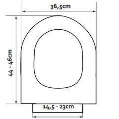 ΚΑΛΥΜΜΑ ΛΕΚΑΝΗΣ WC ΑΠΟΛΛΩΝ 36x44.5-48cm (ΜΑΚΡΥ) BEGAPLAST 000091