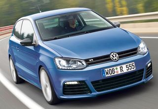 Προφυλακτήρας εμπρός VW Polo 6R (2009-2017) look R20 με LED φώτα ημέρας και μάσκα-thumb-1