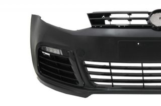 Προφυλακτήρας εμπρός VW Polo 6R (2009-2017) look R20 με LED φώτα ημέρας και μάσκα-thumb-2