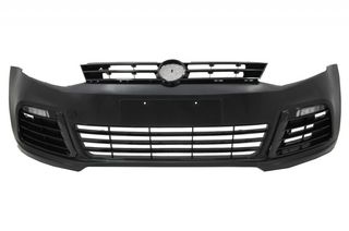 Προφυλακτήρας εμπρός VW Polo 6R (2009-2017) look R20 με LED φώτα ημέρας και μάσκα-thumb-4