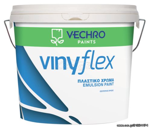 VINYFLEX ΠΛΑΣΤΙΚΟ ΛΕΥΚΟ VECHRO 3L