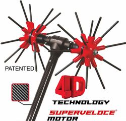 X.QUATTRO SUPERVELOCE CF 4D ΕΛΑΙΟΡΑΒΔΙΣΤΙΚΟ 1000w AGROTECHNIC 6000