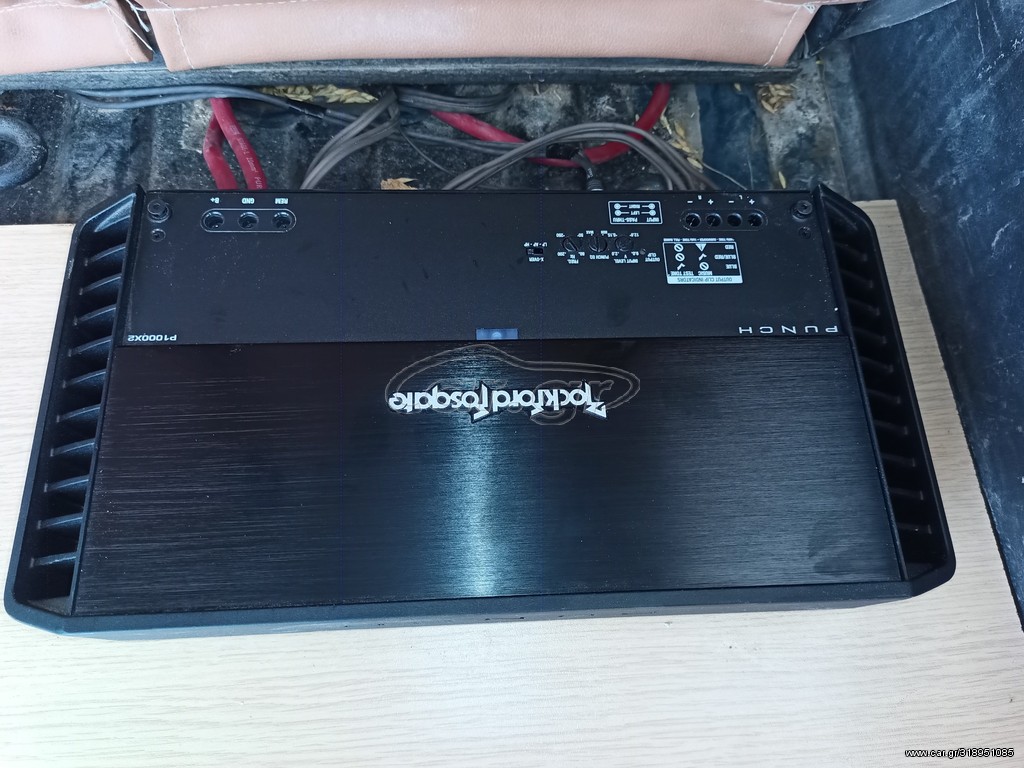 ROCKFORD FOSGATE P1000X2 δικάναλος ενισχυτής