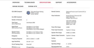 ROCKFORD FOSGATE P1000X2 δικάναλος ενισχυτής-thumb-4