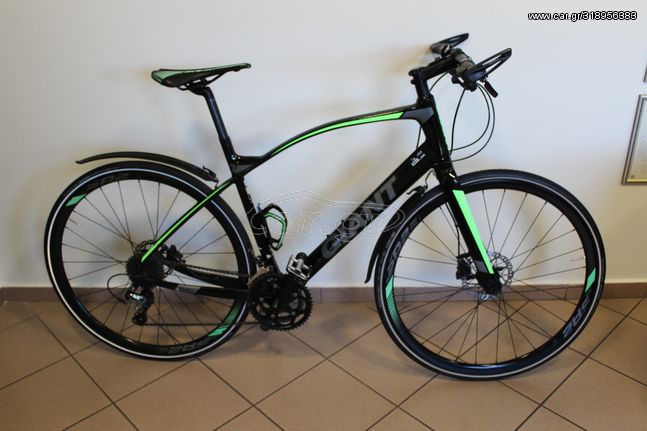 Δρόμου Giant 2018 FASTROAD SLR1-SIZE LARGE-BLACK GREEN