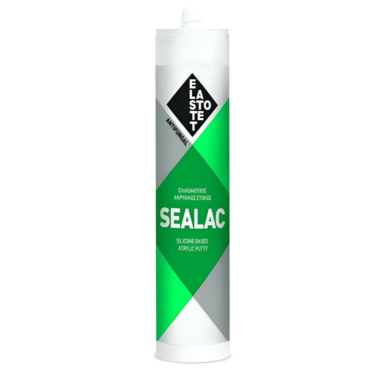 SEALAC ΣΙΛΙΚΟΝΗ ΛΕΥΚΗ ELASTOTET 280ML 44103