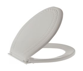 ΚΑΛΥΜΜΑ ΛΕΚΑΝΗΣ WC ΕΡΜΗΣ ΛΕΥΚΟ 36x43cm BEGAPLAST B051