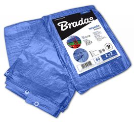 PL5/6 ΜΟΥΣΑΜΑΣ 5x6m 60gr ΜΠΛΕ BRADAS