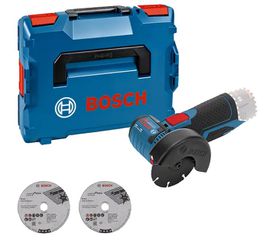 GWS 12V-76 ΜΙΝΙ ΤΡΟΧΟΣ ΜΠΑΤΑΡΙΑΣ 76mm SOLO L-BOXX BOSCH 06019F2003