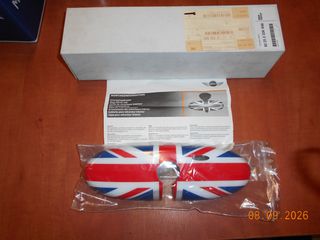 ΚΑΛΥΜΜΑ ΕΣΩΤΕΡΙΚΟΥ ΚΑΘΡΕΦΤΗ MINI COOPER R56 R57 R60 / ΑΥΤΟΜΑΤΗ ΣΚΙΑΣΗ / UNION JACK ''BMW Βαμβακάς''