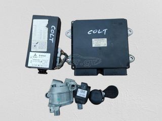 SET ΕΓΚΕΦΑΛΟΣ MITSUBISHI COLT - CZ3  '05-'08   5WK45107 - 5WK451031 - A1351507279 - 1860A710