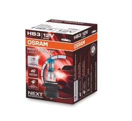 OSRAM HB3 12V 60W Night Breaker Laser +150% Περισσότερο Φως (9005NL) 1τμχ