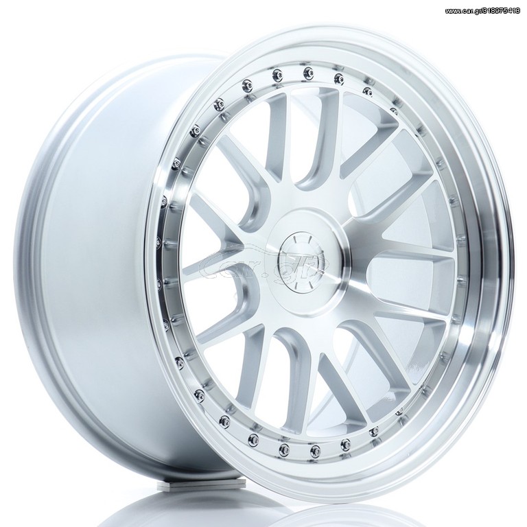 JR Wheels JR40 19x9,5 ET15-30 5H BLANK Silver Machined Face