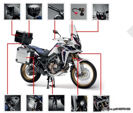 Honda CRF1000L Africa Twin Touring Pack ΠΡΟΣΦΟΡΑ ΑΠΟ 2470€ ΣΤΑ 1800€