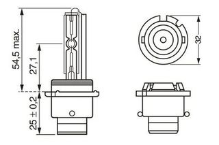 1 987 302 851, Λυχνία ECO HID BOSCH