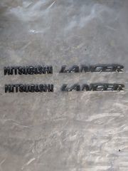 MITSUBISHI  LANSER   Γραμματα Αυτοκολητα