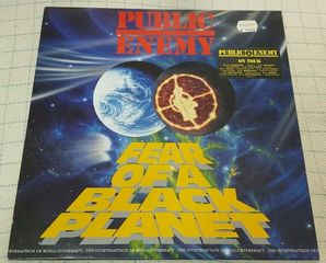 Public Enemy ‎– Fear Of A Black Planet   LP  Europe 1990'
