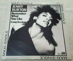 Jenny Burton – Remember What You Like   12' Germany 1984'
