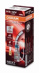 OSRAM Η3 12V 55W Night Breaker Laser +150% Περισσότερο Φως (64151NL) 1τμχ