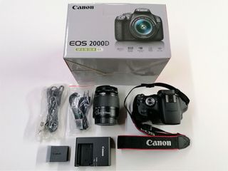 2025 Canon EOS 2000D Kit 18-55mm !!  DSLR WiFi Camera + φακός