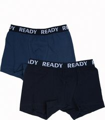 Εφηβικά Boxer Αγόρι Pretty Baby "Ready" (2pack) Μπλε Σκούρο #2