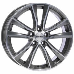 MONACO WHEELS MC6 7.5x17" ( Anthracite/ Polished )