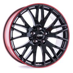 CMS C8 7.5x17" ( Black / Red )