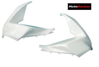 Ποδιές εξωτερικές PCX-125 ('15-17) PCX-150 ('15-16) (L+R) ΖΕΥΓΟΣ ΛΕΥΚΟ ΟΕΜ