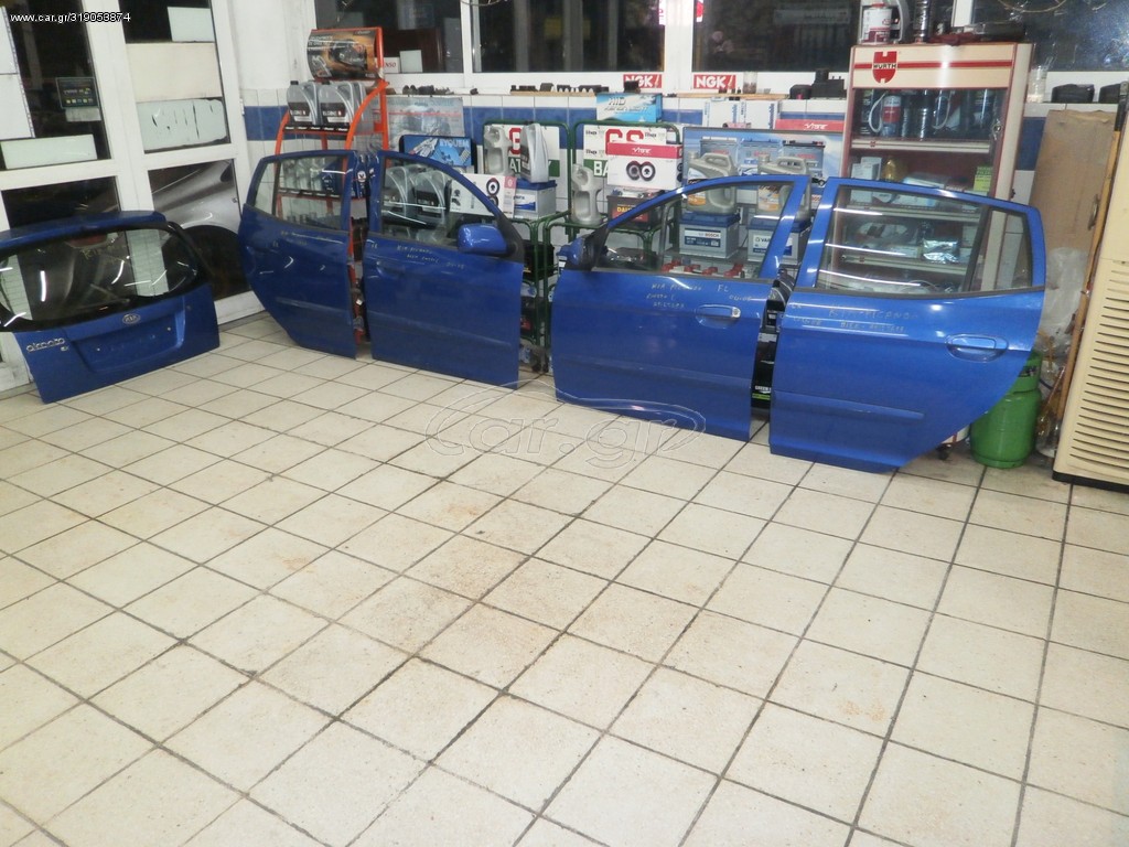 KIA PICANDO 04-08 ΠΟΡΤΕΣ ΕΜΠΡΟΣ ΔΕΞΙΑ ΑΡΙΣΤΕΡΑ  ΚΑΙ ΠΙΣΩ ΠΟΡΤΕΣ ΔΕΞΙΑ ΑΡΙΣΤΕΡΑ  ΚΑΙ ΤΖΑΜΟΠΟΡΤΑ ΟΠΙΣΘΙΑ