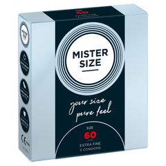 Προφυλακτικά Mister size 60mm, 3 τμχ