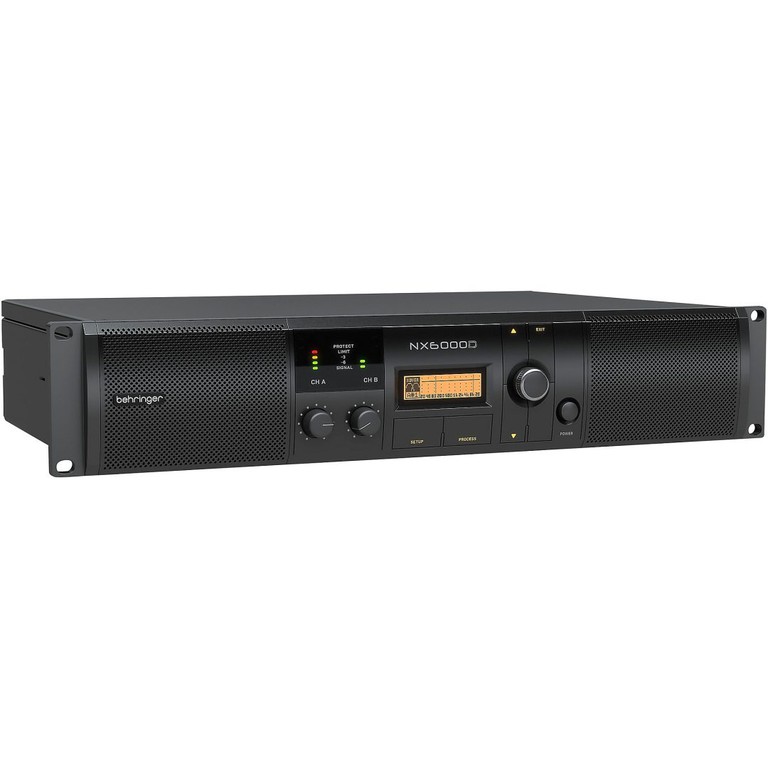 BEHRINGER NX6000D 2-Channel Amplifier Class D DSP 2x3000W 4Ohm - Behringer