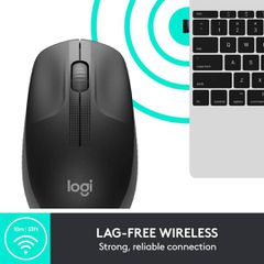 Logitech - M190 Full-size Wireless Mouse / Computers-thumb-1