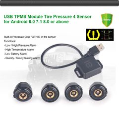 10011210 - STORM USB TPMS Module Tire Pressure 4 Sensors για Android 6.0 και άνω Units