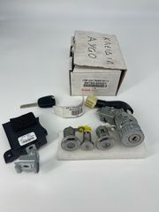 TOYOTA AYGO 2005-2014 SET κλειδαριές με κλειδί γνησια!