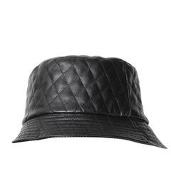 Καπιτονέ bucket καπέλο μαύρο  - cm3199-blk
