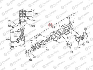 Στρόφαλος Kubota: 16261-23010-thumb-1