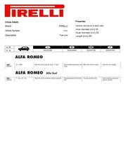 ΣΩΛΗΝΑΣ (ΚΟΛΑΡΟ) ΚΑΥΣΙΜΟΥ ALFA ROMEO 33-ALFASUD (PIRELLI)-thumb-1