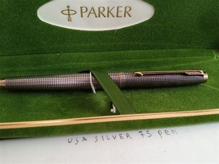 Vintage Πένα Parker 75 Sonnet Sterling Silver USA